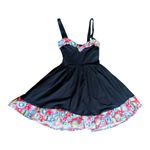 Marvel Comics Wonder Woman, Bat Girl, Supergirl black comicon cosplay dress M Photo 5