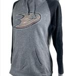 Fanatics Anaheim Ducks Gray Colorblock Graphic Hoodie Sweatshirt Small NHL Photo 6