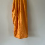 House Of CB  Tangerine Satin Pleated Corset Midi Dress Size XS Photo 5