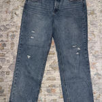 1822 Denim 1833 Denim High-waisted, straight-leg blue denim jeans Photo 0