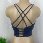 Savvi Gray Athletic Sport Cropped Bra Top NEW M Size M Photo 2