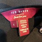 Ted Baker Sz 1 US 4 BOLTY Black/Blush Draped Dress Photo 6