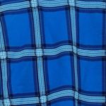 Susan Graver  Vibrant Blue‎ Checkered Top Photo 6