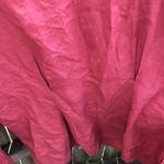 Eileen Fisher  DUSTY ROSE LINEN PINTUCK BLOUSE Photo 3