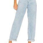 AGOLDE NEW  Women’s Criss Cross Upsized Jeans Photo 0
