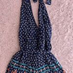 In the Beginning Blue flower romper  Photo 0