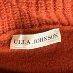 Ulla Johnson Riley Rust Orange Merino Wool Asymmetric Sweater Womens Size Small Photo 6