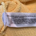 ZARA Yellow Knit Dress size M with Open Back. NWT Photo 6