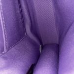 Coach NWT Slim Crossbody Bag In Signature Canvas Purple Iris Silver CBM46 Photo 7