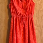 Tribal Orange/coral Dress Sz Medium Photo 1