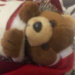 VTG Ugliest Christmas Sweater EVER Hand Crafted Stocking Balls Bow Snowman Red L Size L Photo 8