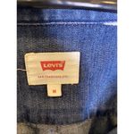 Levi's Levi’s Casual Blue Button Down Denim Long Sleeve Women’s Shirt EUC Sz M Cotton Photo 2