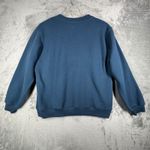 White Fox Boutique White Fox Calabasas Los Angeles‎ Embroidered Blue Sweatshirt Casual Womens Small Photo 2