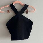 Aritzia Criss Cross Halter Knit top Photo 0