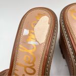 Sam Edelman NWOB Women's Laine Platform Wedge Sandal Color: Rich Cognac size 8.5 Photo 3