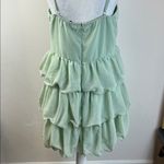 Pretty Little Thing NWOT Retail $80  Mint Green Ruffle Dress Photo 3