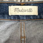 Madewell  The MomJean Mom Jeans Size 25 Ripped Knee Straight Ankle Photo 5