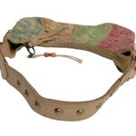 Fossil VTG  Studded Patchwork
Leather Suede Hobo Shoulder Handbag DBL Sided Photo 4