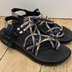 Chacos Chaco Womens Size 9 ZX/3 Classic Sport Sandals Strappy Blue Orange White J105532 Photo 5