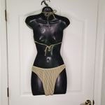 NWOT 3 Piece Bikini Swimsuit Size L Photo 2