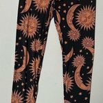 See You Monday Sun Moon Celestial Graphic Print Leggings Pants Bottoms Size M 🌙☀️✨ Photo 0