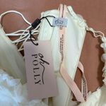 Oh Polly  Posy floral-applique corset mini dress in white Photo 3