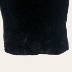 Free People Intimately Dark Purple Short Sleeve Crewneck Fuzzy Eyelash Shirt Photo 3