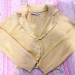 English Factory  Yellow Cardigan Photo 0