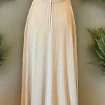 David's Bridal Satin Scoop Neck Formal Maxi Dress With Crepe Low Back By David’s Bridal Photo 1