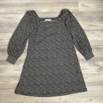 Loft NWT -  Black & White Print Above the Knee 3/4 Sleeve Dress Size Small Photo 4