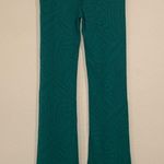 Betabrand 4 way stretch yoga dress pants classic boot cut M Tall leaf print Photo 4