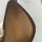 Michael Kors Brown & Tan Stripe Signature Bag Waist Fanny Pack Belt Retail $99 Photo 10