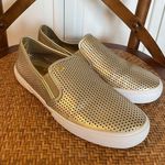 Michael Kors Michael gold perforated flats size 8.5 Photo 1
