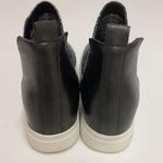 Chelsea and Violet Flyknit Slip-On Black Wedge Sneakers A17 Photo 6