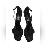 Vintage Yves Saint Laurent Black Stiletto Heels Size 37.5 Photo 2