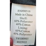 Coldwater Creek  Elegant Black Floral Embossed V-Neck Top‎ Plus Size 2X Photo 3