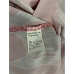 Summer Long Dress SM Long Sleeve Open Front Button Hot Pink Resort Vacation Photo 7