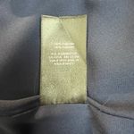 Aritzia Babaton Wallace Wrap Dress Womens Medium Navy Mini Crepe Preppy Dainty Photo 12