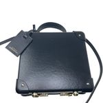 Globe Trotter The Centenary London Square Bag Black & Gold Photo 9