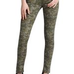 Rag and Bone  Skinny Ankle Jeans Size 24 Green Camo Low Rise EUC Photo 0
