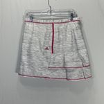 Adidas Clima Cool Marled Gray White Tennis Golf Skort Size 4 Photo 4