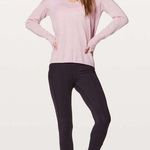 Lululemon Still Movement Sweater Heathered Petals Pink Photo 0