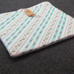 Large Makeup Bag Storage Pouch Cosmetic Tote Zippered Lingerie Travel Kit NWT Blue Photo 2