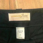 London Jean  chino stretch black shorts. Size 2. In Great condition! Photo 2