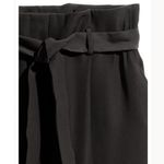 H&M Paper-Bag Waist Pants Black Photo 2