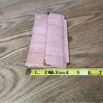 Vintage Judith Leiber Snakeskin Clutch Long Wallet Pale Pink 1980s Photo 8