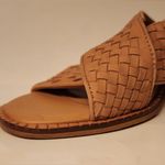Joie  Criss Cross Woven Heeled Sandals Women’s Tan Size 8 Photo 4