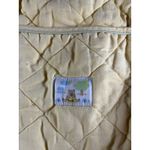 Jacadi Quilted Baby Diaper Bag Yellow Tote French Boutique Retro Style Photo 2