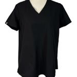 FIGS  Medium Scrub Top Technical Collection V-Neck Short Sleeves Pockets Womens Photo 0