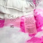Calia Shorts Womens XS High Rise Watercolor Tie Dye Pink White Coverup Shorts Photo 7